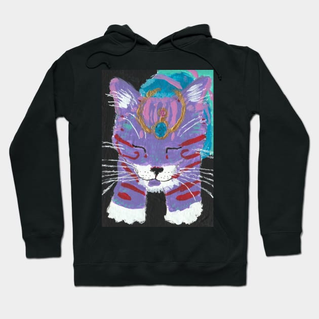 Princess  cat Hoodie by SamsArtworks